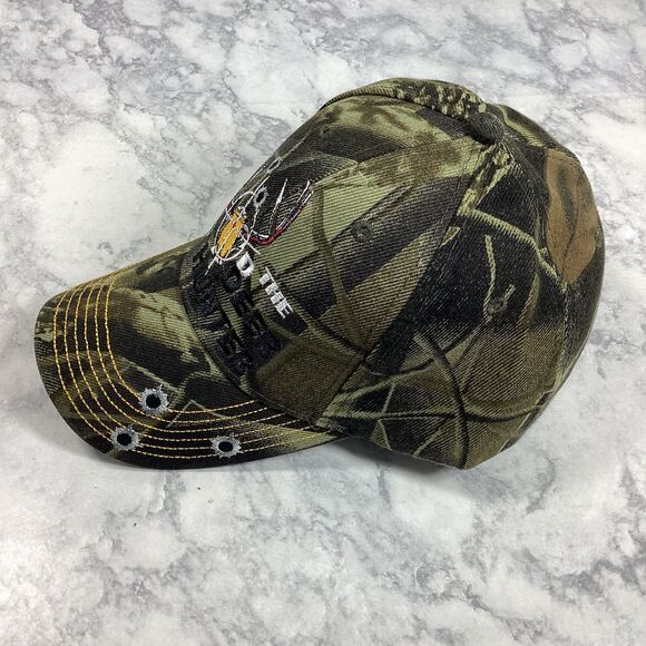 Beer Deer Hunter Hat Ball Cap One Size New NWOT Camo KYS Design b - Picture 2 of 6